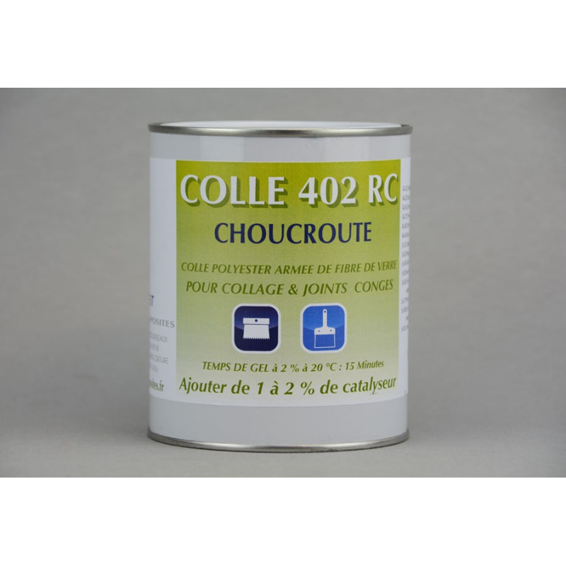 Colle polyester - choucroute